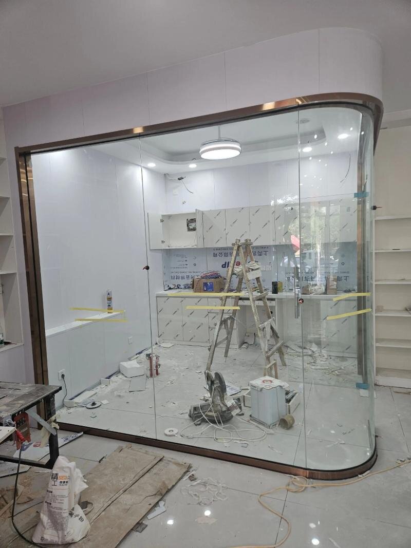 江宁区夹胶玻璃异形展柜玻璃 - 哪里好